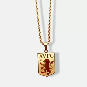 Aston Villa Pendant – Prepared Engraved Necklace for Football Fans
