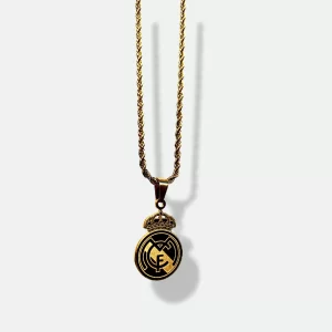Real Madrid Pendant – Hala Madrid Y Nada Más Engraved Necklace for Football Fans