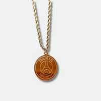 Paris Saint-Germain Pendant – Le Parc Est À Nous Engraved Necklace for PSG Fans