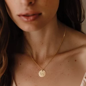 Christian Personalized Initial 'W' Pendant with Isaiah 43:2 Engraving